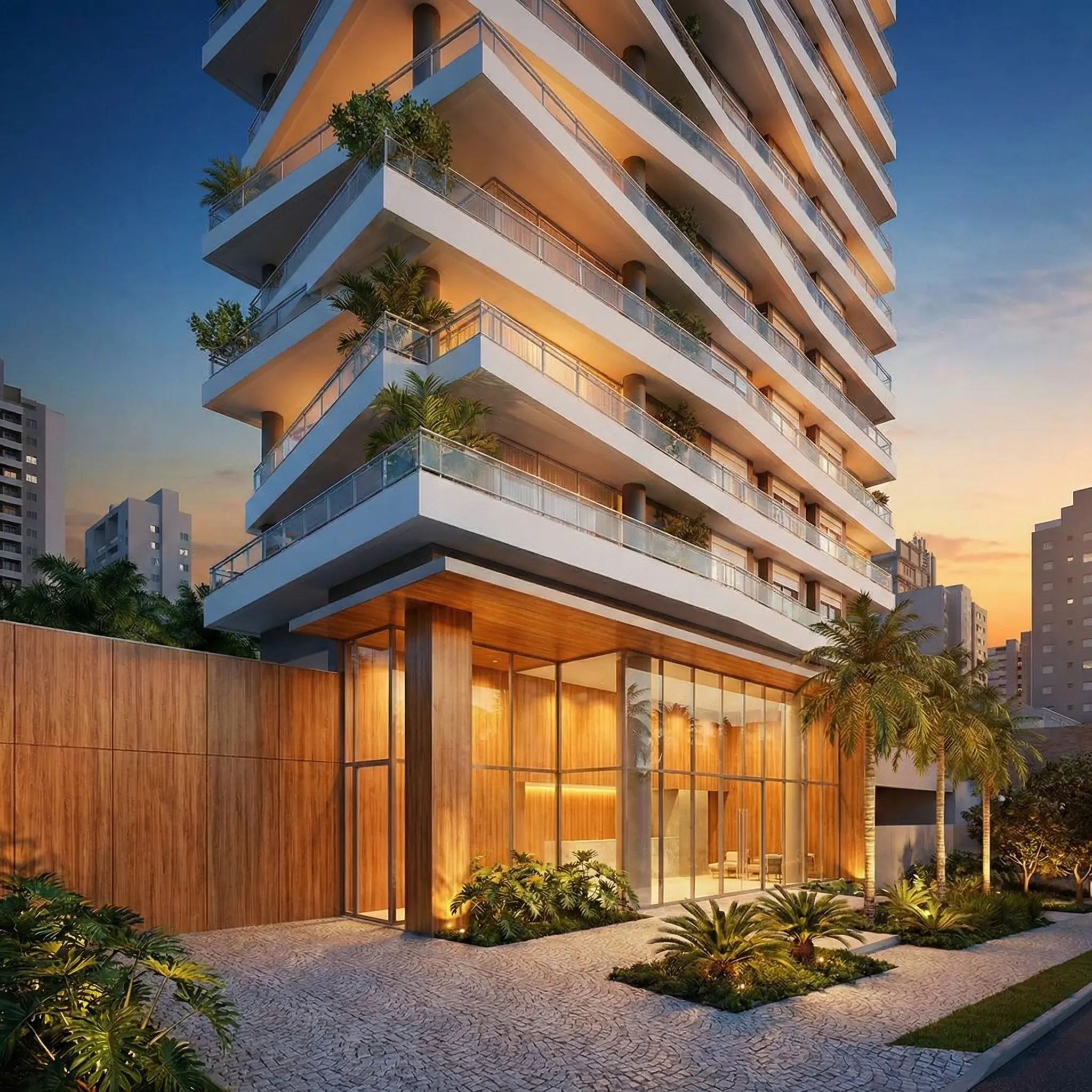 Lobby moderno con sistema CITIP